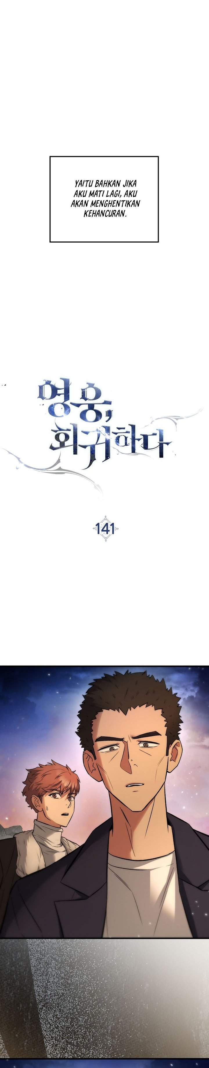 The Hero Returns Chap 141 - Next Chap 142