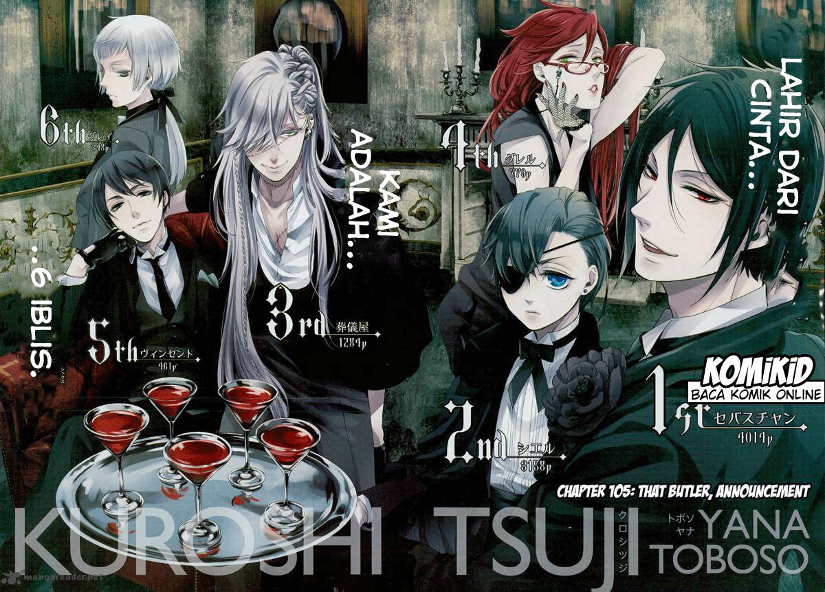 Kuroshitsuji Chap 105 - Next Chap 106