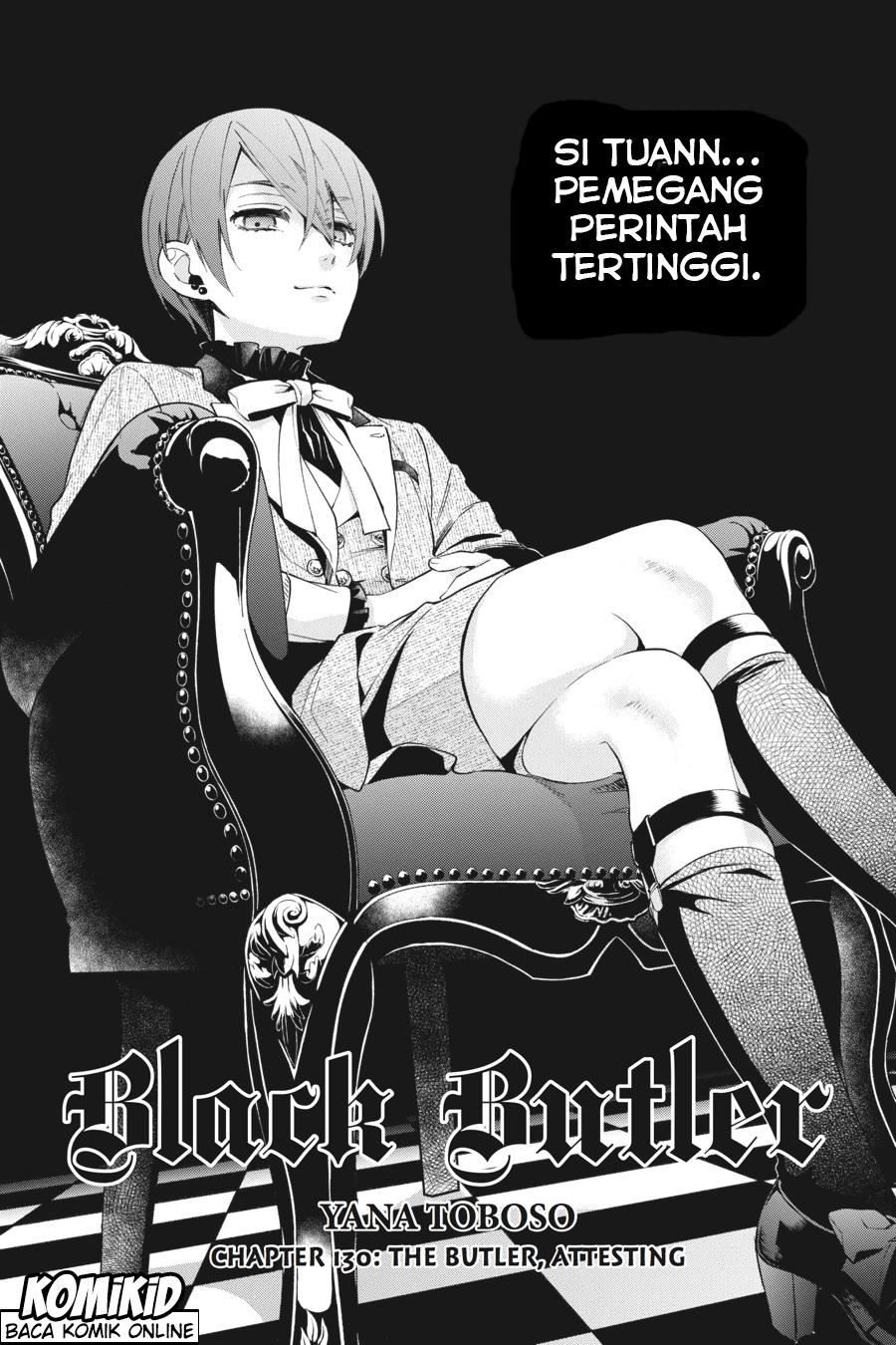 Kuroshitsuji Chap 130 - Next Chap 131
