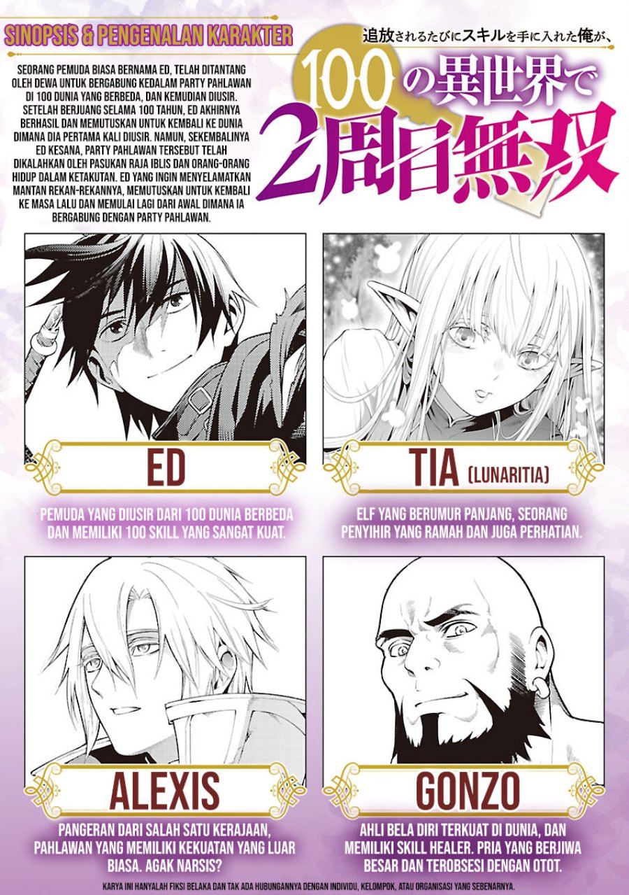 Tsuihousareru Tabi ni Skill wo Te ni Ireta Ore ga, 100 no Isekai de 2-shuume Musou Chap 9.1 - Next Chap 10.1