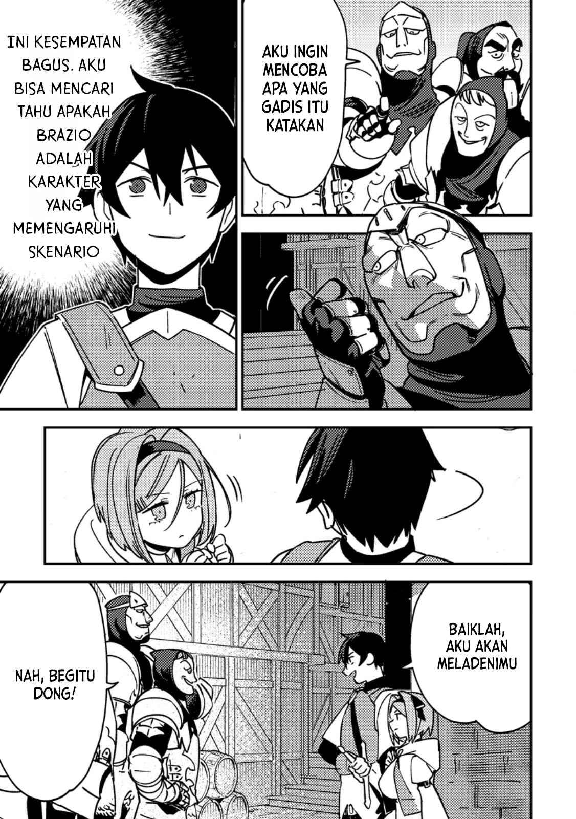 Game Chishiki de Saikyou ni Natta Mob Heishi wa, Shin no Jitsuryoku wo Kakushitai Chap 3.1 - Next Chap 4.1