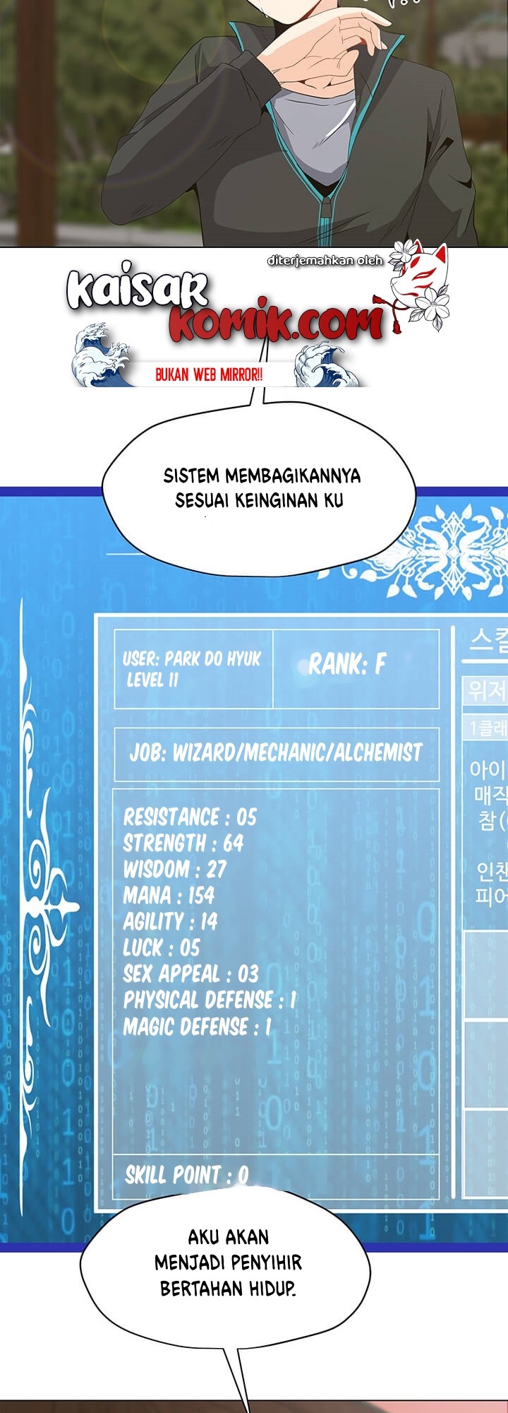 Solo Spell Caster Chap 4 - Next Chap 5