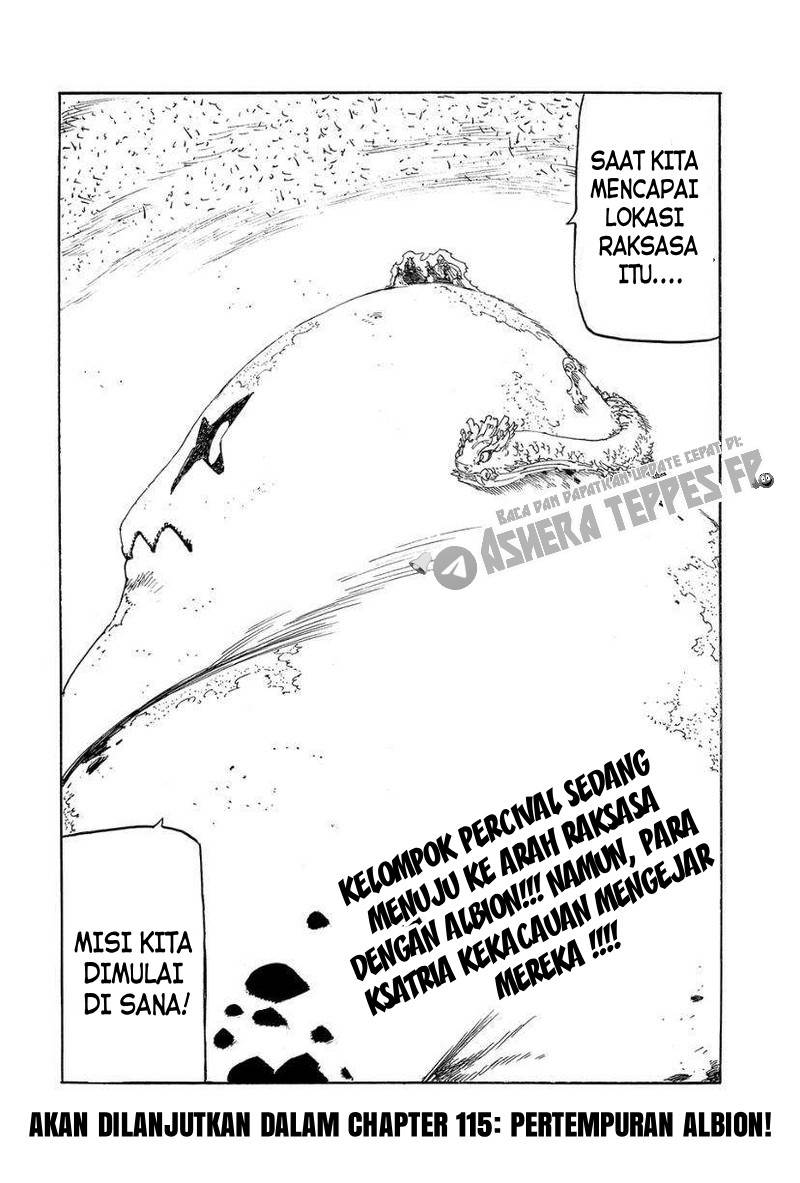 Mokushiroku no Yonkishi Chap 114 - Next Chap 115