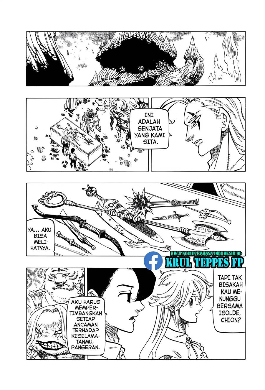 Mokushiroku no Yonkishi Chap 110 - Next Chap 111