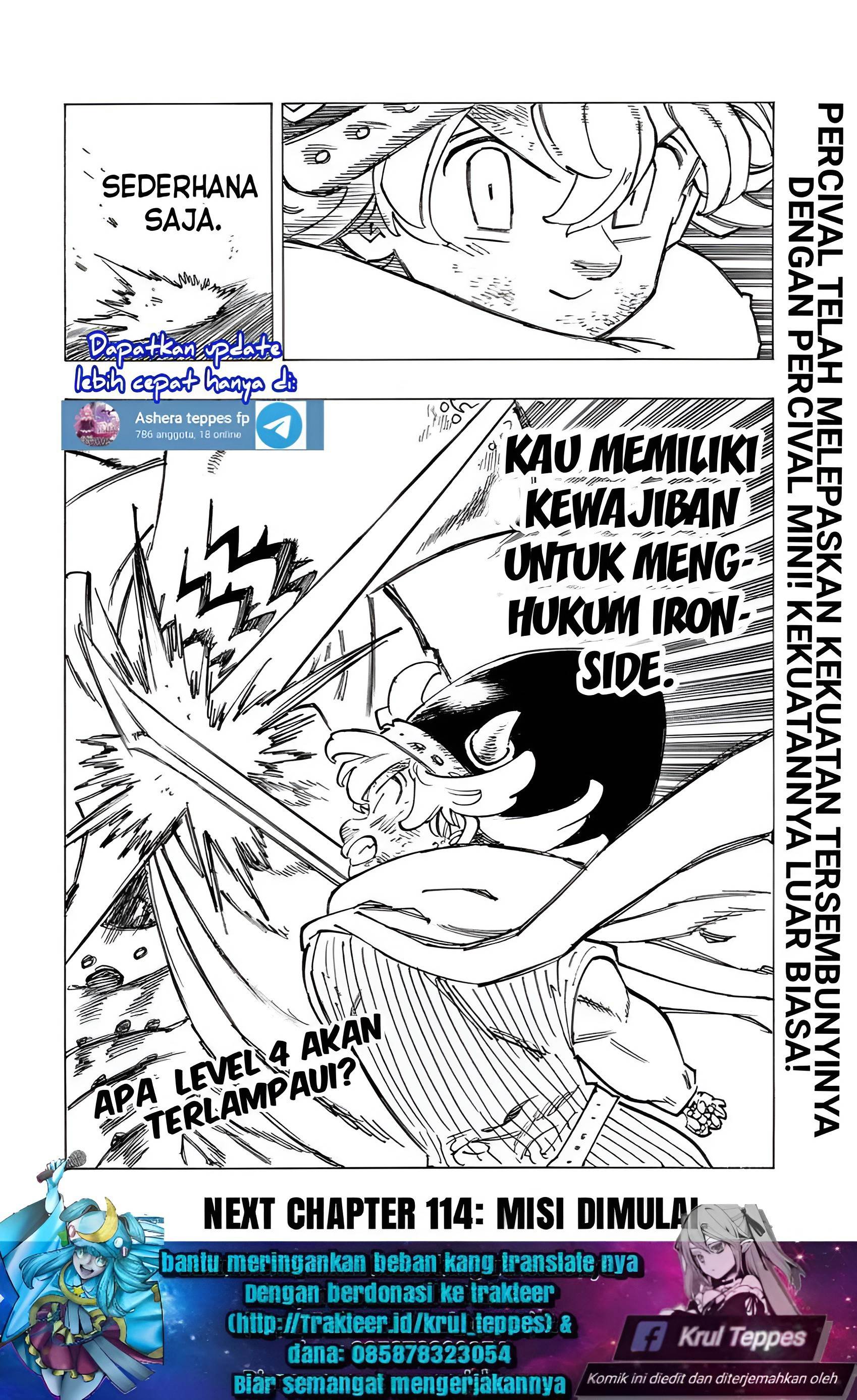 Mokushiroku no Yonkishi Chap 113 - Next Chap 114