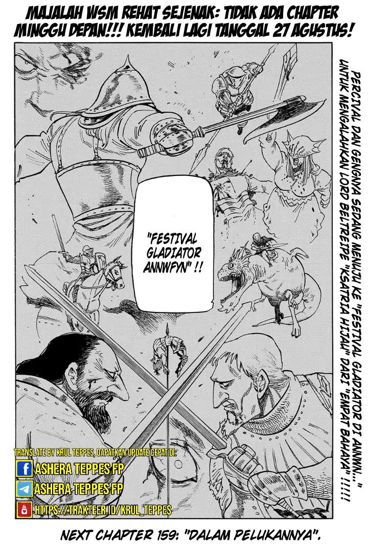 Mokushiroku no Yonkishi Chap 158 - Next Chap 159