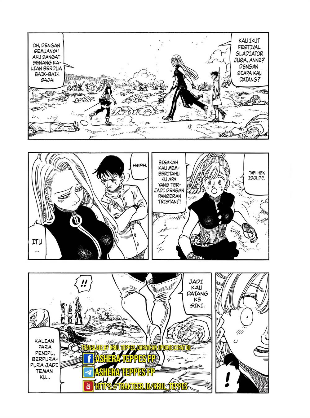 Mokushiroku no Yonkishi Chap 164 - Next Chap 165