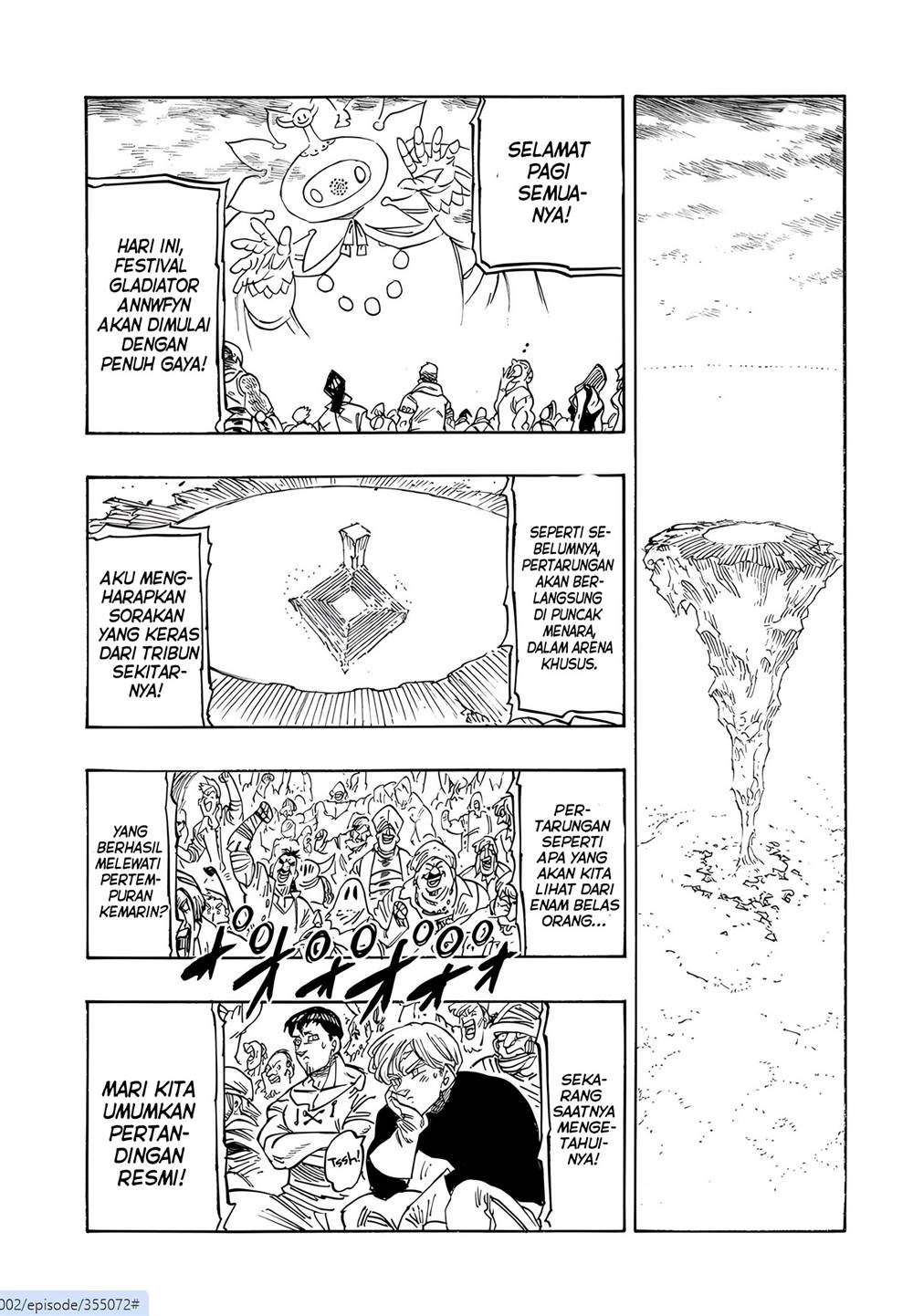 Mokushiroku no Yonkishi Chap 166 - Next Chap 167