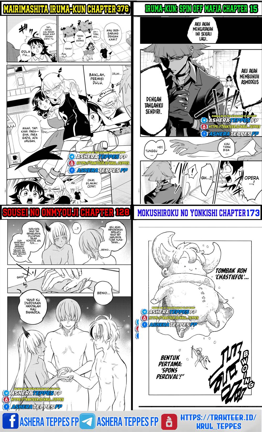 Mokushiroku no Yonkishi Chap 169 - Next Chap 170