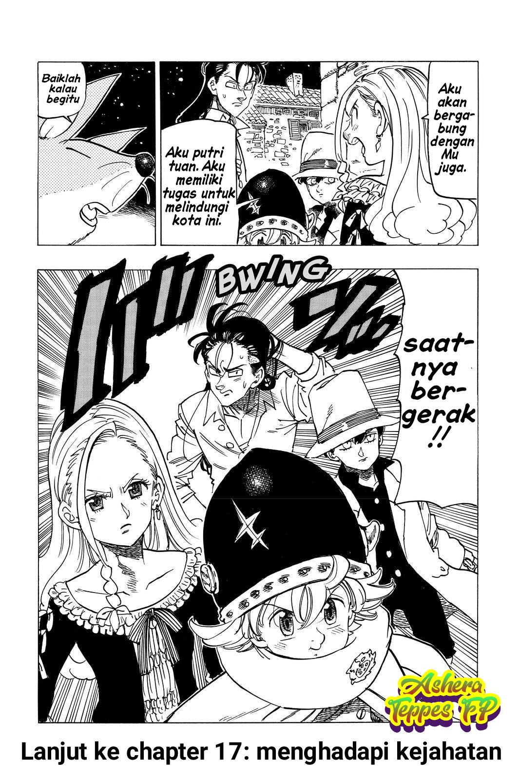 Mokushiroku no Yonkishi Chap 16 - Next Chap 17