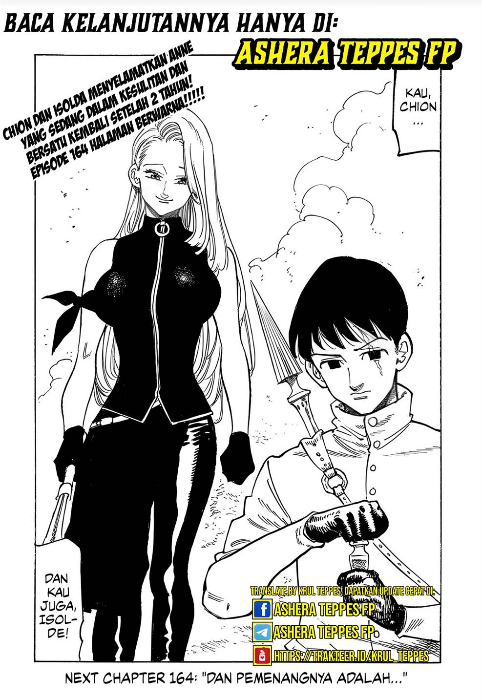 Mokushiroku no Yonkishi Chap 163 - Next Chap 164