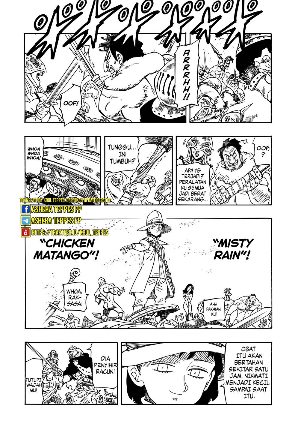 Mokushiroku no Yonkishi Chap 163 - Next Chap 164