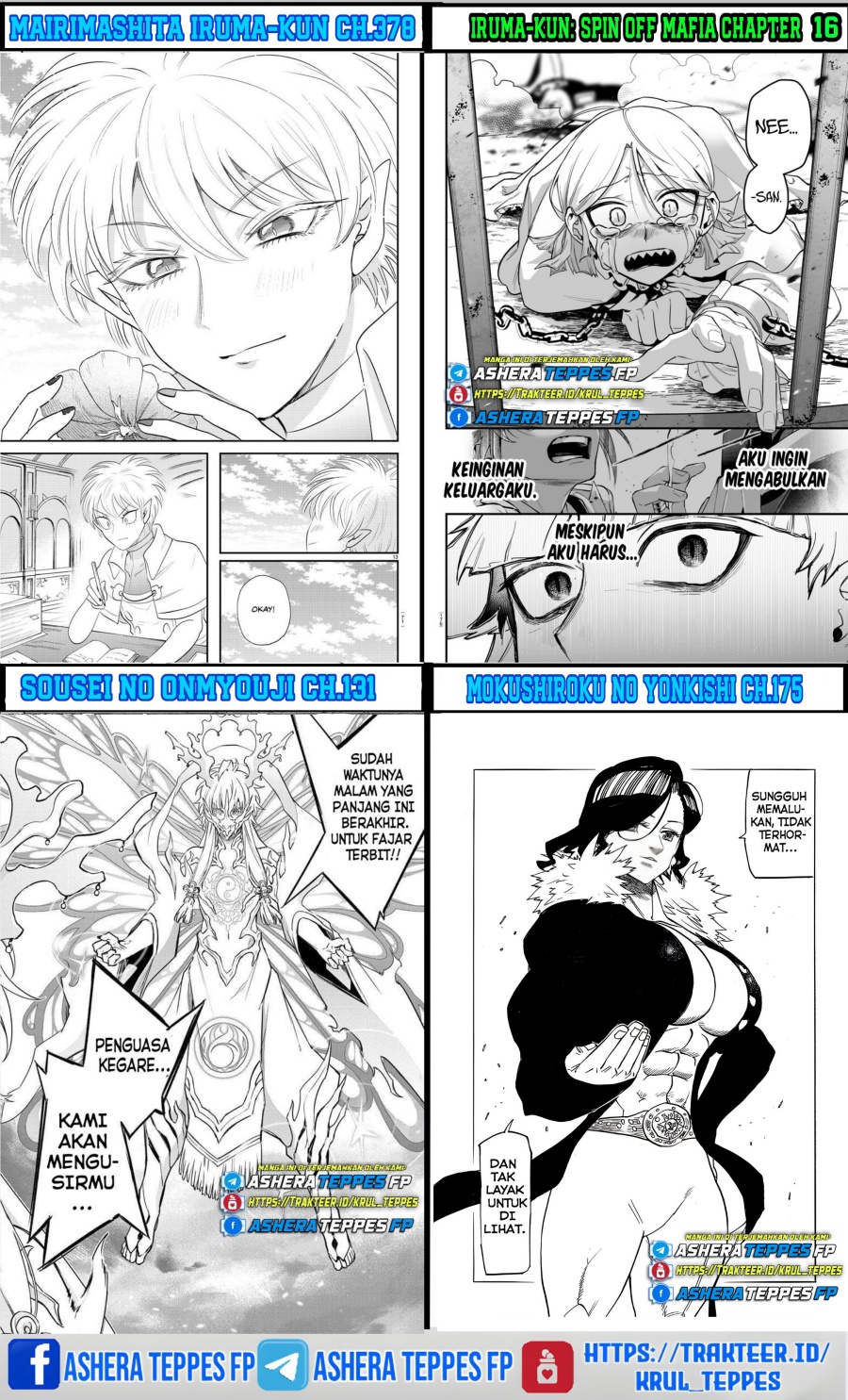 Mokushiroku no Yonkishi Chap 171 - Next Chap 172