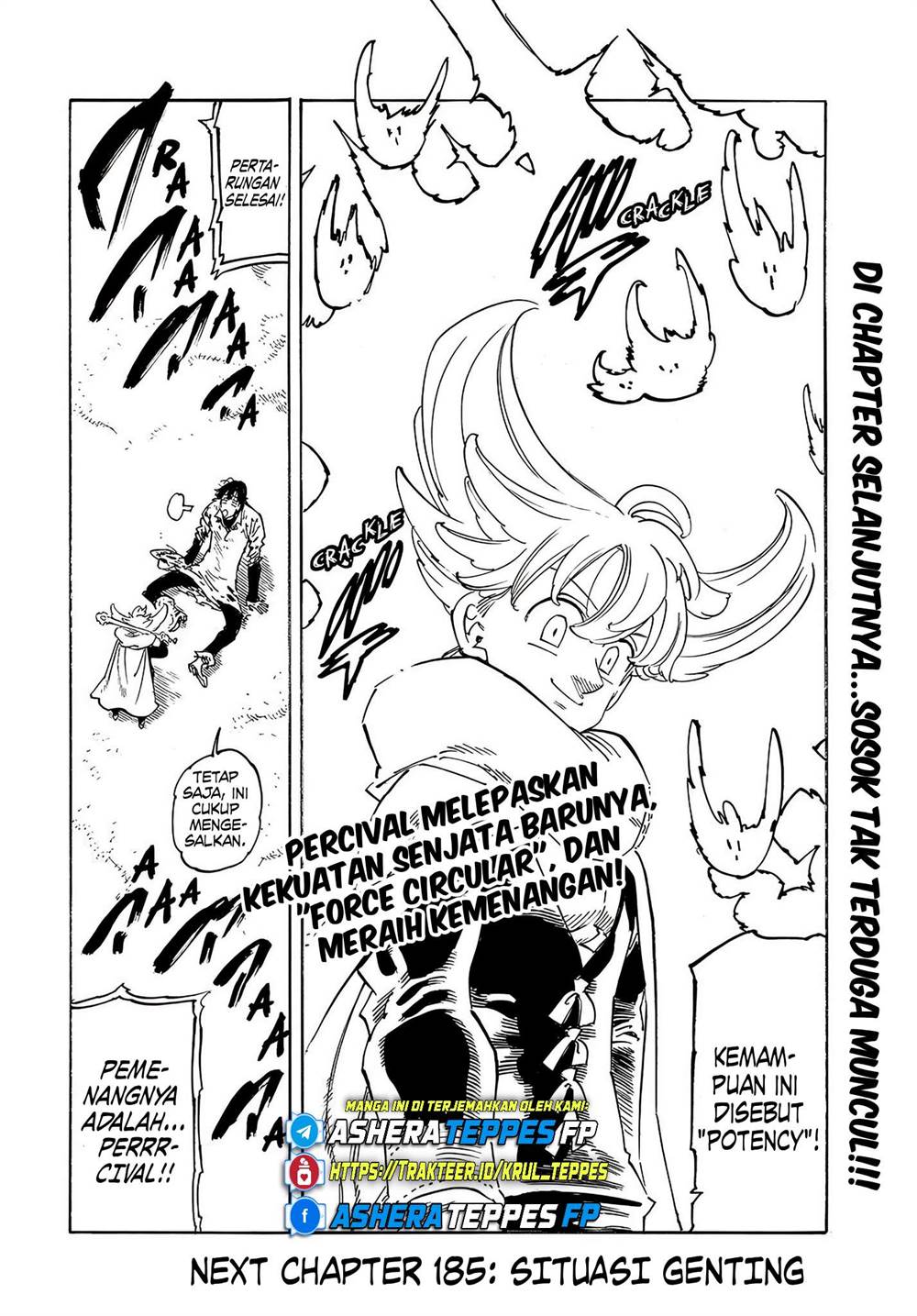 Mokushiroku no Yonkishi Chap 184 - Next Chap 185