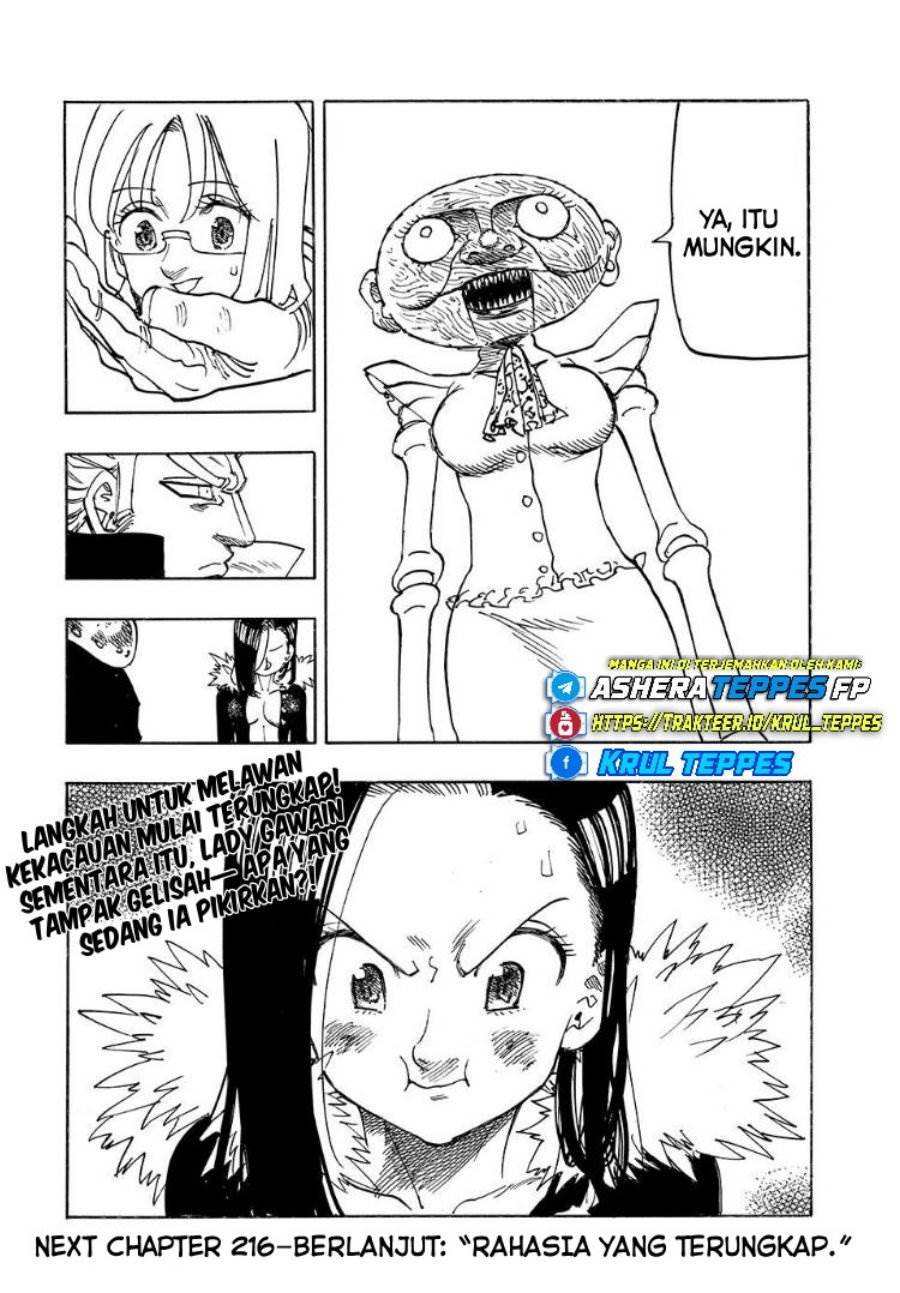 Mokushiroku no Yonkishi Chap 215 - Next Chap 216