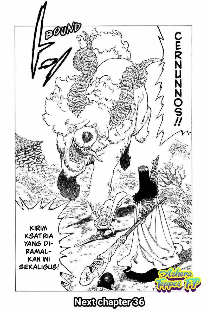 Mokushiroku no Yonkishi Chap 35 - Next Chap 36
