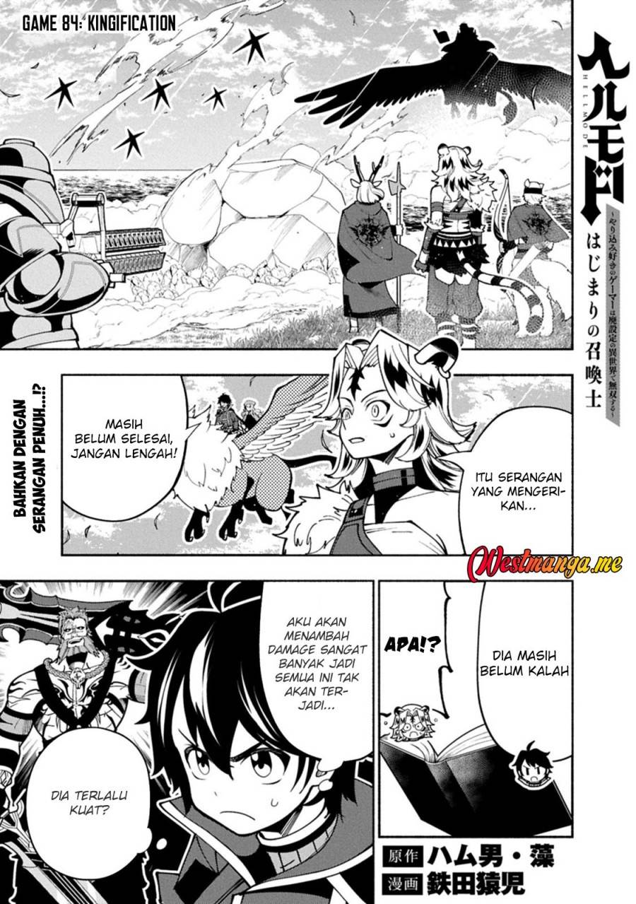 Hell Mode: Yarikomi Suki no Gamer wa Hai Settei no Isekai de Musou Suru Chap 84 - Next Chap 85