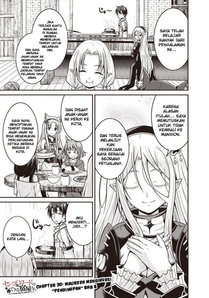 Save & Load no Dekiru Yadoya-san Chap 31 - Next Chap 32