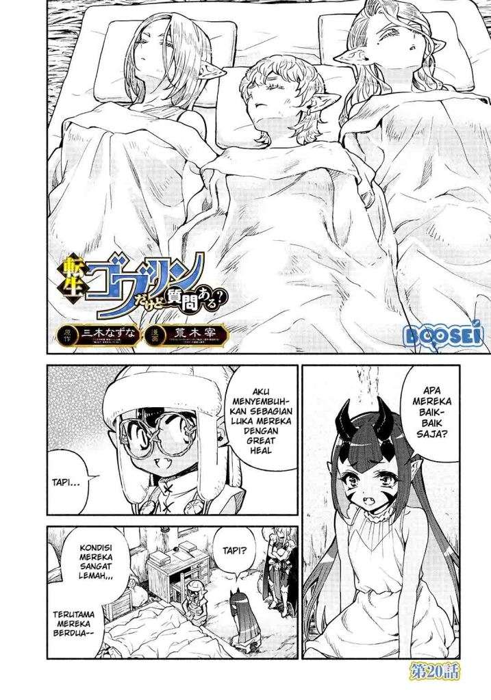 Tensei Goblin da kedo Shitsumon aru? Chap 20 - Next Chap 21