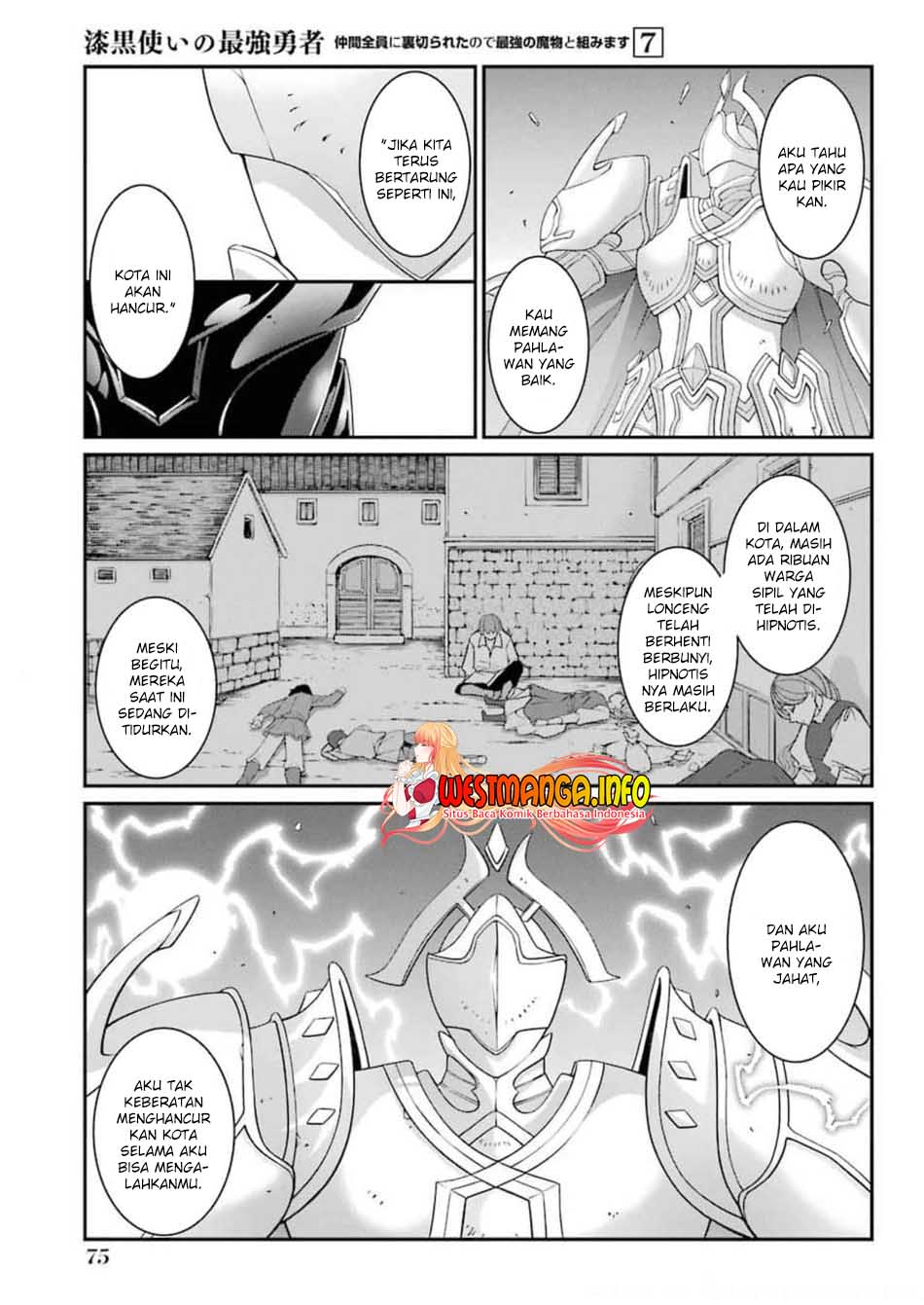 Shikkoku Tsukai no Saikyo Yusha Nakama Zen’in ni Uragira Retanode Saikyo no Mamono Chap 34 - Next Chap 35