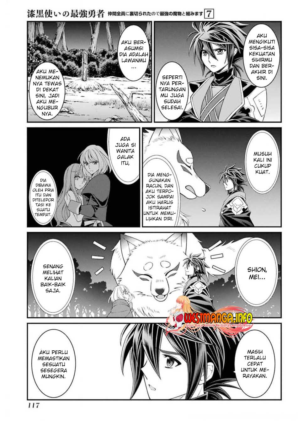Shikkoku Tsukai no Saikyo Yusha Nakama Zen’in ni Uragira Retanode Saikyo no Mamono Chap 35 - Next Chap 36