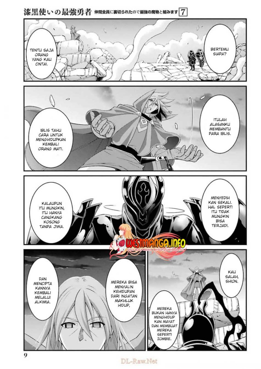 Shikkoku Tsukai no Saikyo Yusha Nakama Zen’in ni Uragira Retanode Saikyo no Mamono Chap 32 - Next Chap 33
