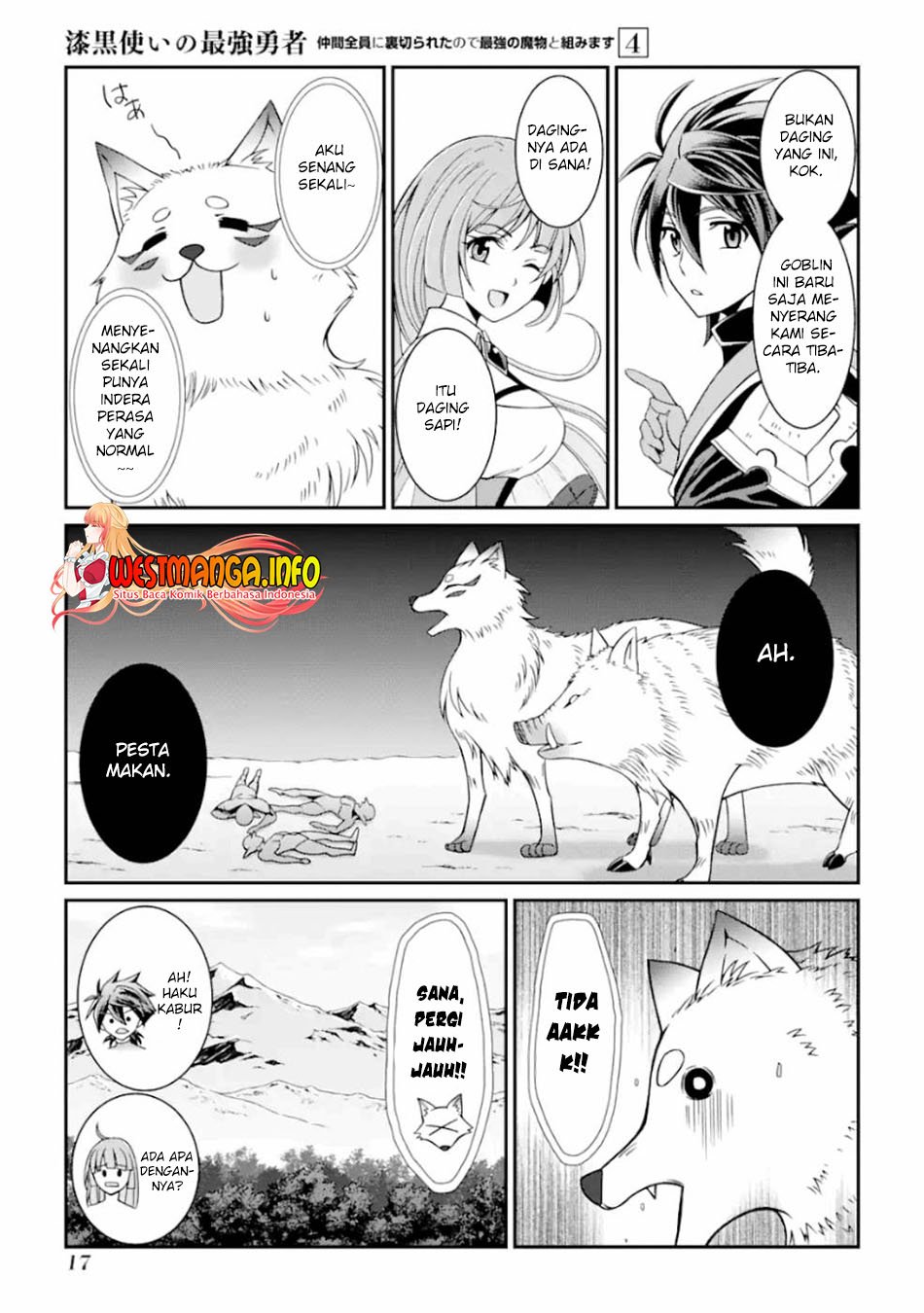 Shikkoku Tsukai no Saikyo Yusha Nakama Zen’in ni Uragira Retanode Saikyo no Mamono Chap 14 - Next Chap 15