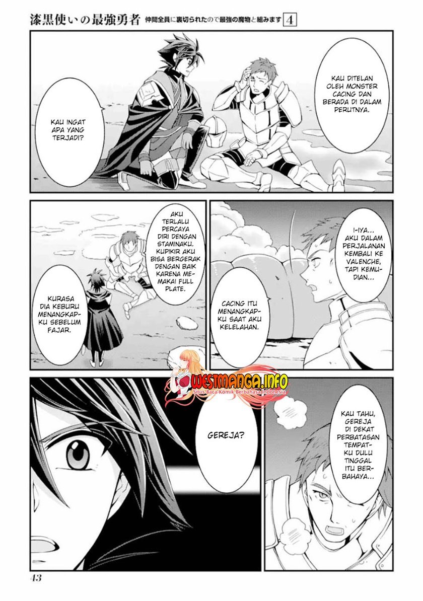 Shikkoku Tsukai no Saikyo Yusha Nakama Zen’in ni Uragira Retanode Saikyo no Mamono Chap 15 - Next Chap 16