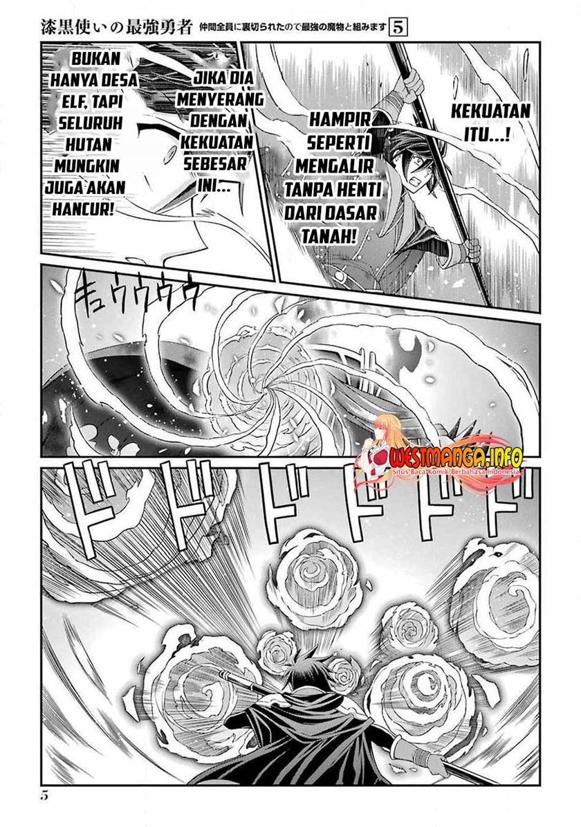 Shikkoku Tsukai no Saikyo Yusha Nakama Zen’in ni Uragira Retanode Saikyo no Mamono Chap 21 - Next Chap 22