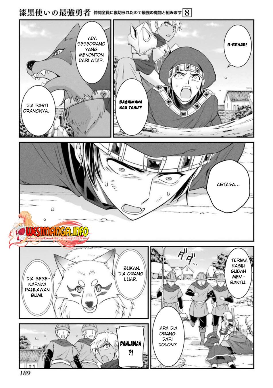 Shikkoku Tsukai no Saikyo Yusha Nakama Zen’in ni Uragira Retanode Saikyo no Mamono Chap 43 - Next Chap 44