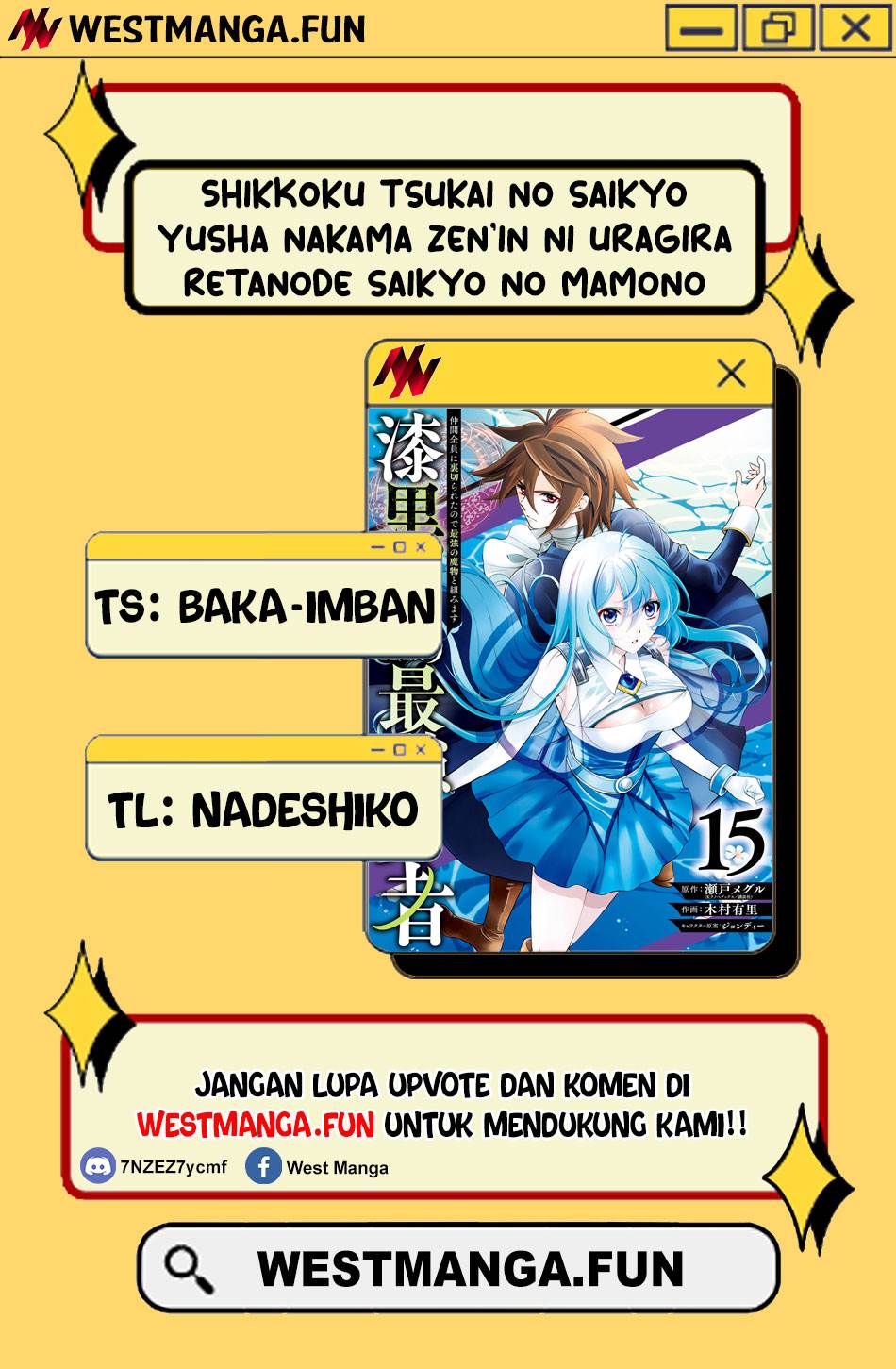 Shikkoku Tsukai no Saikyo Yusha Nakama Zen’in ni Uragira Retanode Saikyo no Mamono Chap 88 - Next Chap 89