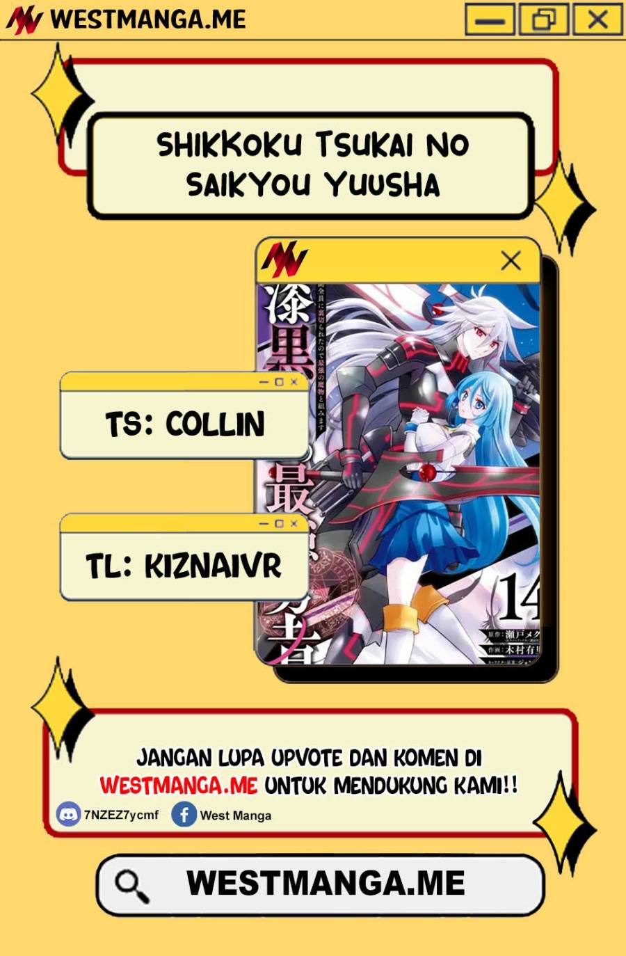 Shikkoku Tsukai no Saikyo Yusha Nakama Zen’in ni Uragira Retanode Saikyo no Mamono Chap 90 - Next Chap 91