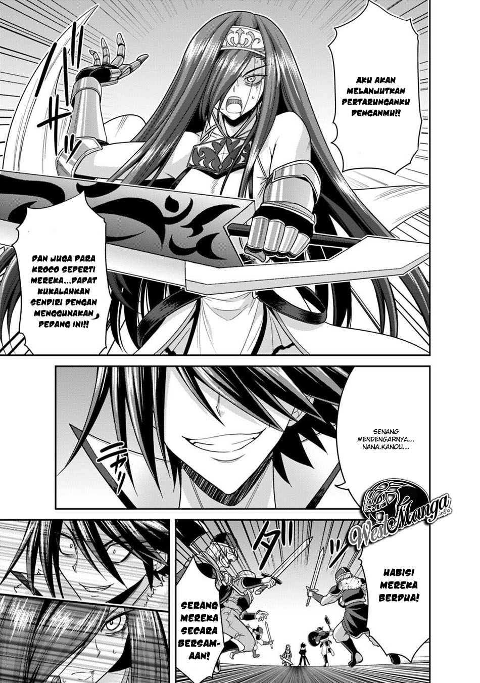 Kujibiki Tokushou Musou Harem-ken Chap 15.1 - Next Chap 16.1