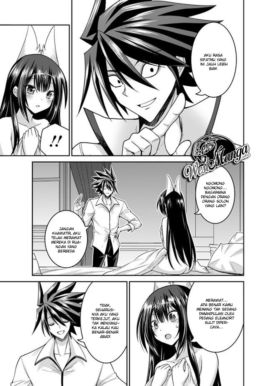 Kujibiki Tokushou Musou Harem-ken Chap 17.2 - Next Chap 18.2