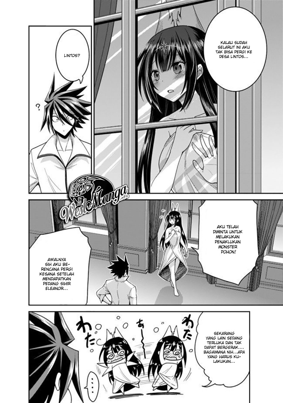 Kujibiki Tokushou Musou Harem-ken Chap 17.2 - Next Chap 18.2