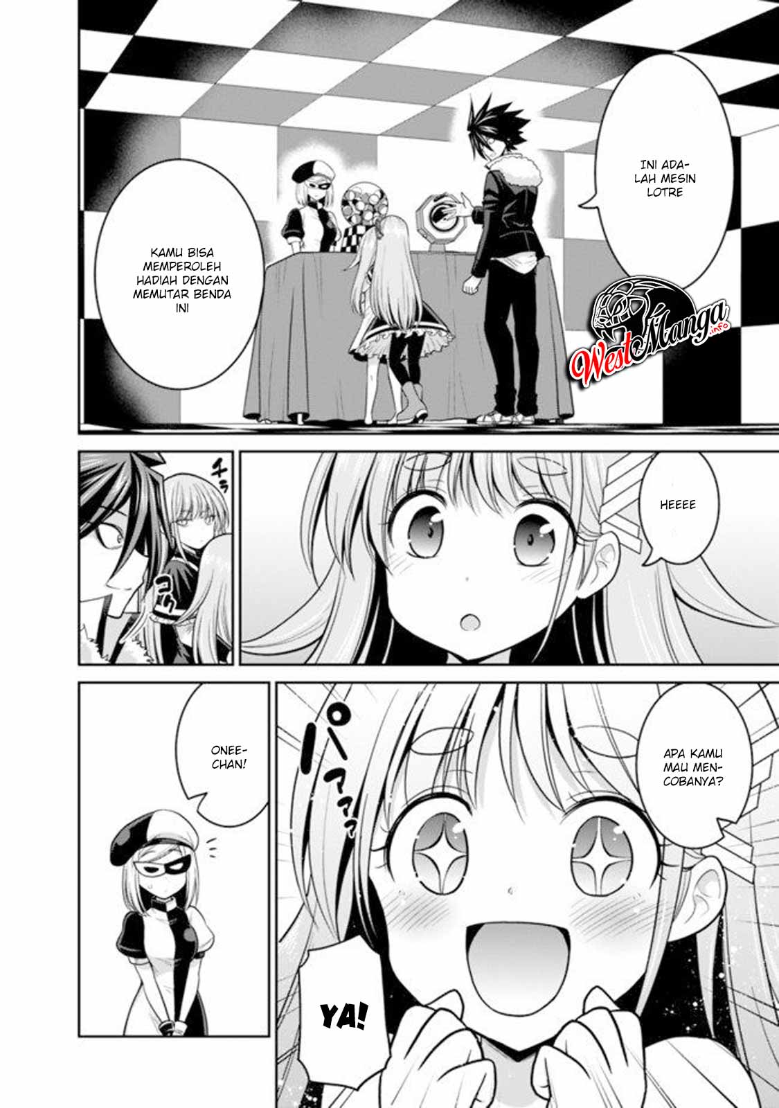 Kujibiki Tokushou Musou Harem-ken Chap 20.1 - Next Chap 21.1