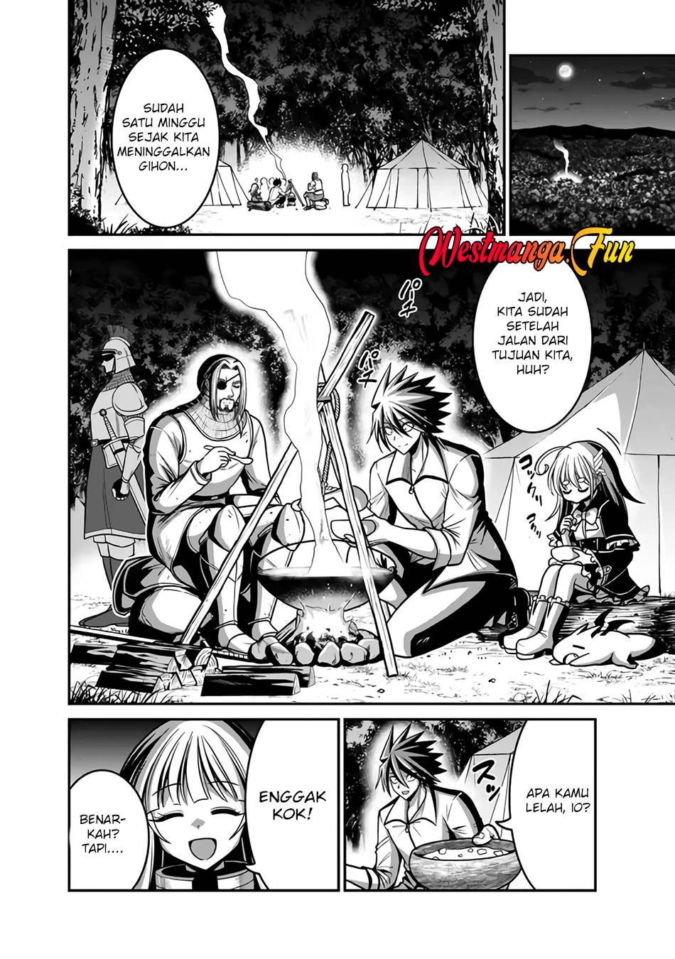Kujibiki Tokushou Musou Harem-ken Chap 45 - Next Chap 46