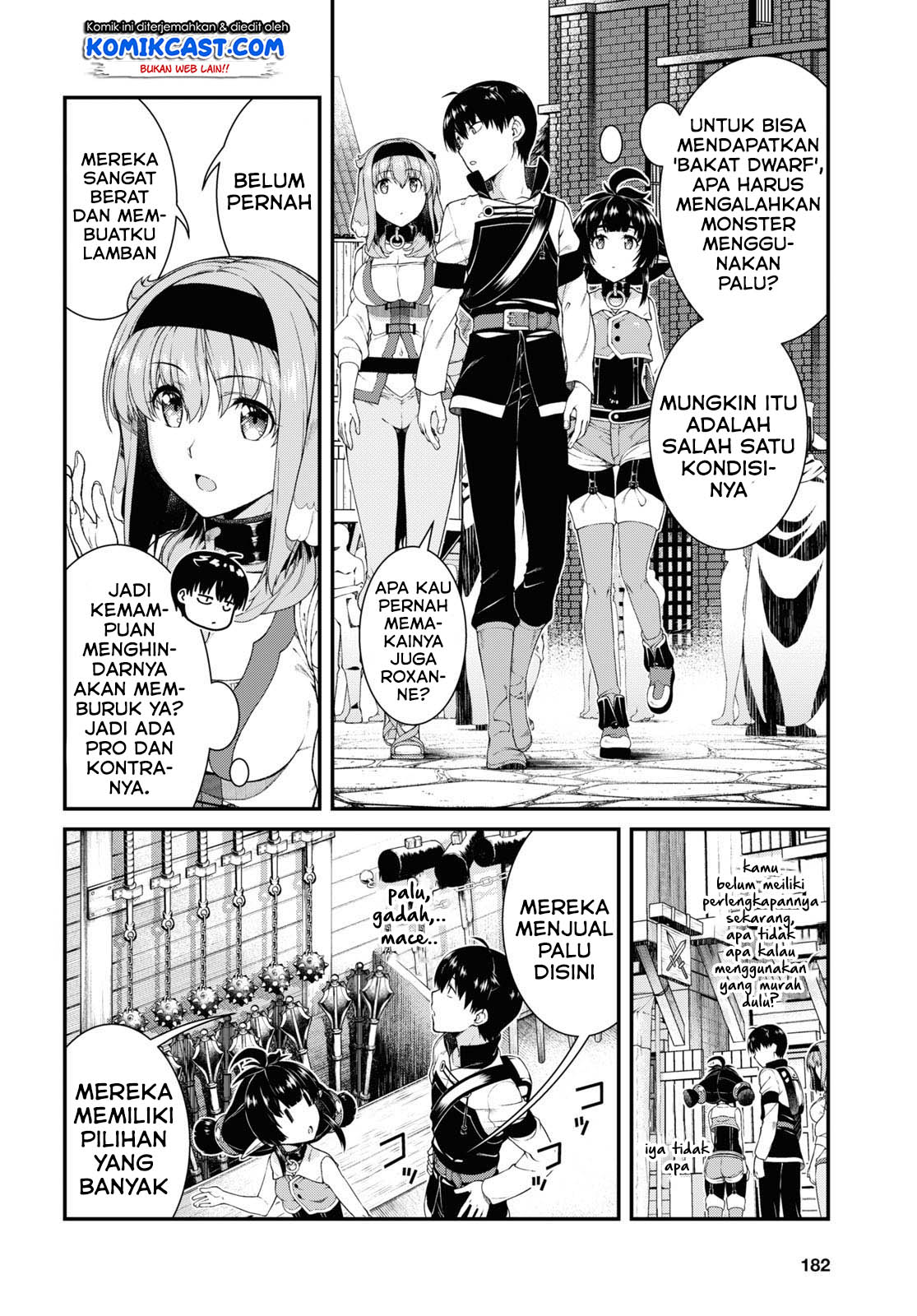 Isekai Meikyuu de Harem o Chap 39 - Next Chap 40
