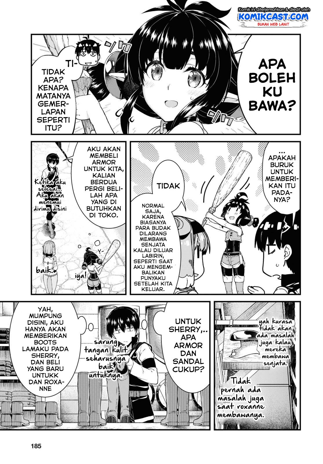 Isekai Meikyuu de Harem o Chap 39 - Next Chap 40