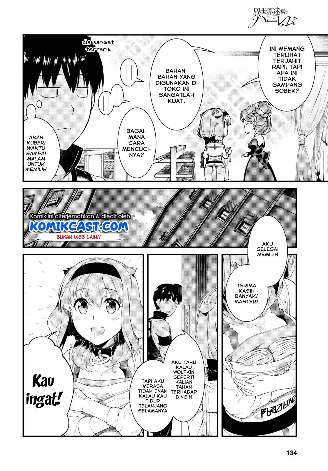 Isekai Meikyuu de Harem o Chap 35 - Next Chap 36