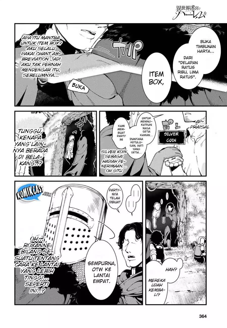 Isekai Meikyuu de Harem o Chap 17 - Next Chap 18