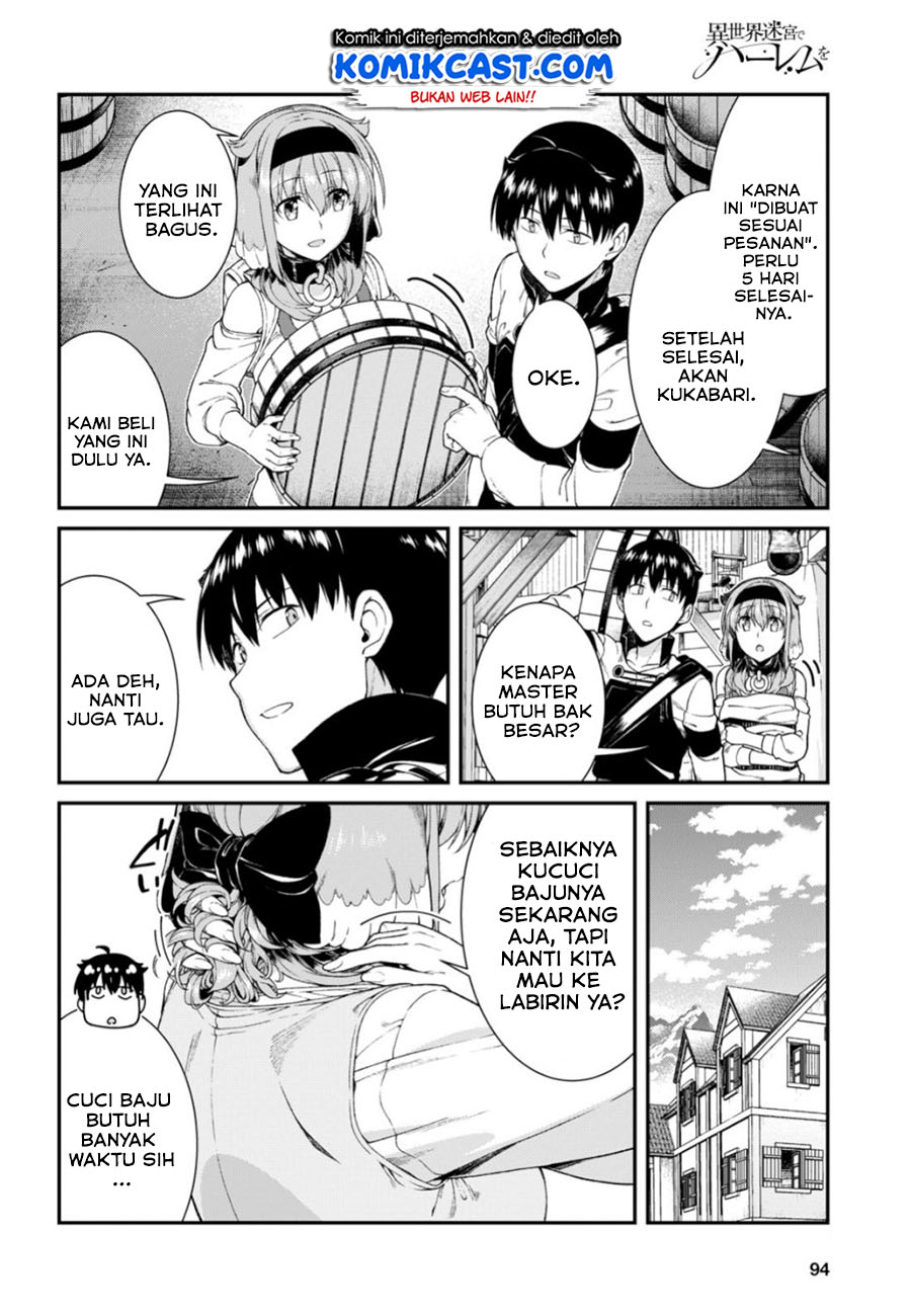 Isekai Meikyuu de Harem o Chap 28 - Next Chap 29