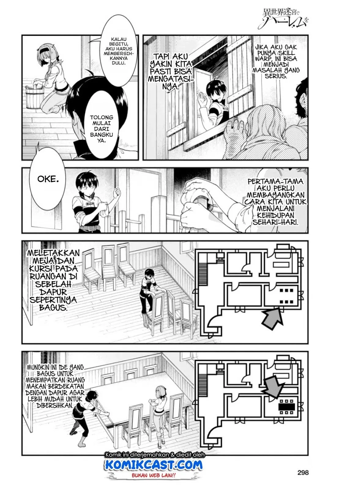 Isekai Meikyuu de Harem o Chap 26 - Next Chap 27