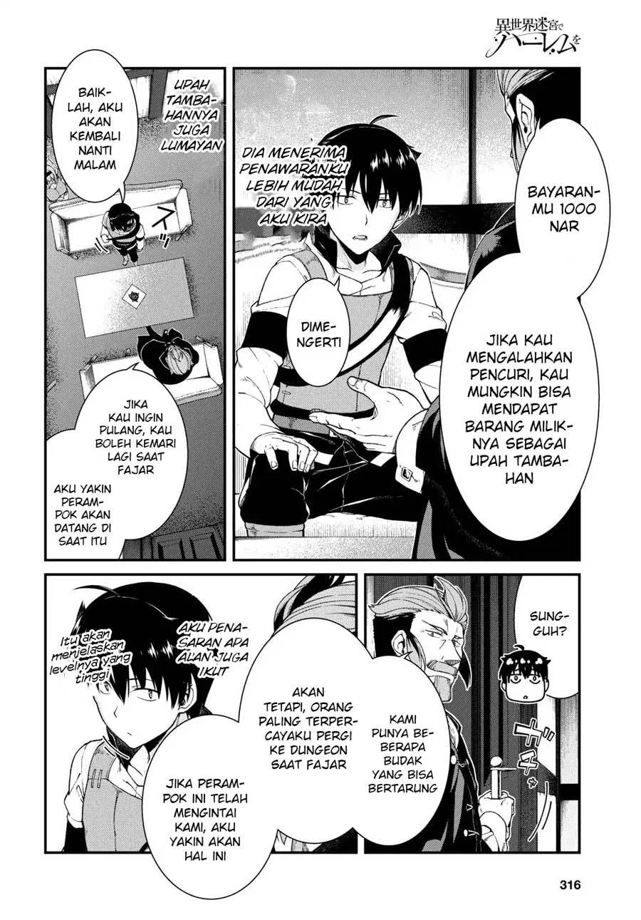 Isekai Meikyuu de Harem o Chap 20 - Next Chap 21