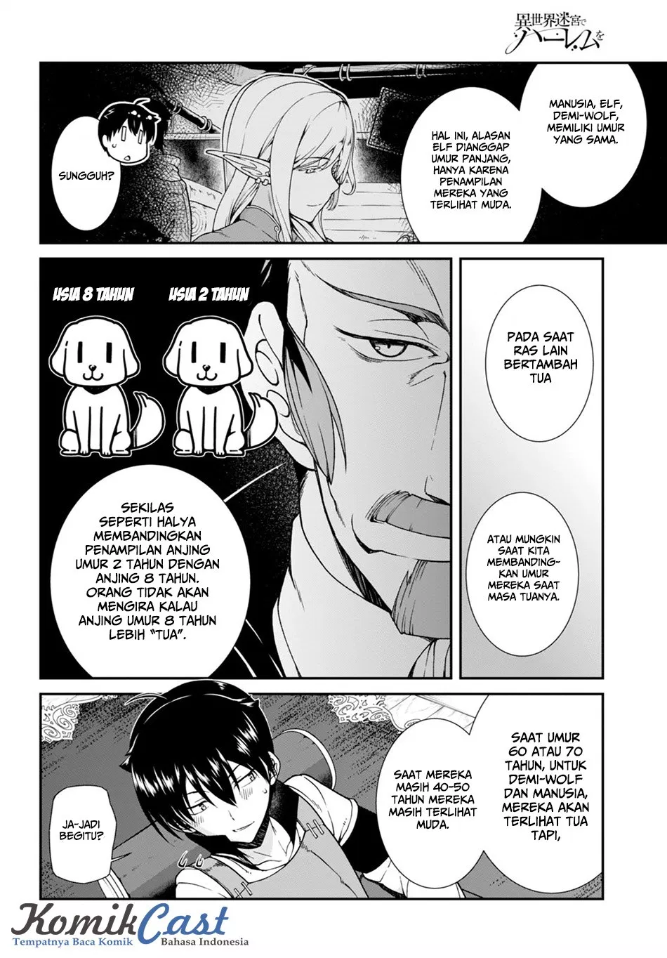 Isekai Meikyuu de Harem o Chap 4 - Next Chap 5
