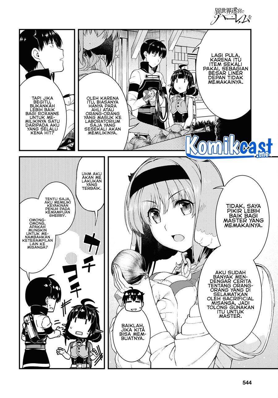 Isekai Meikyuu de Harem o Chap 58 - Next Chap 59