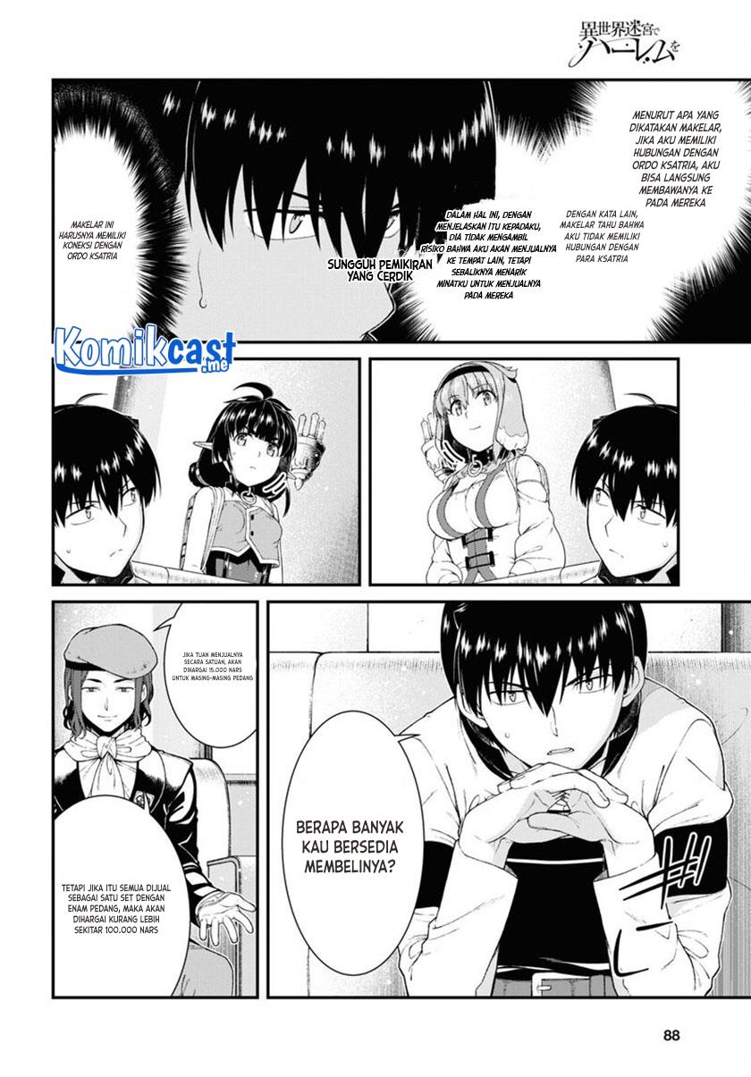 Isekai Meikyuu de Harem o Chap 57 - Next Chap 58