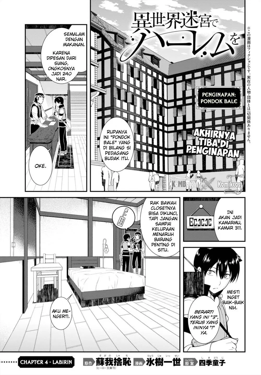 Isekai Meikyuu de Harem o Chap 5 - Next Chap 6