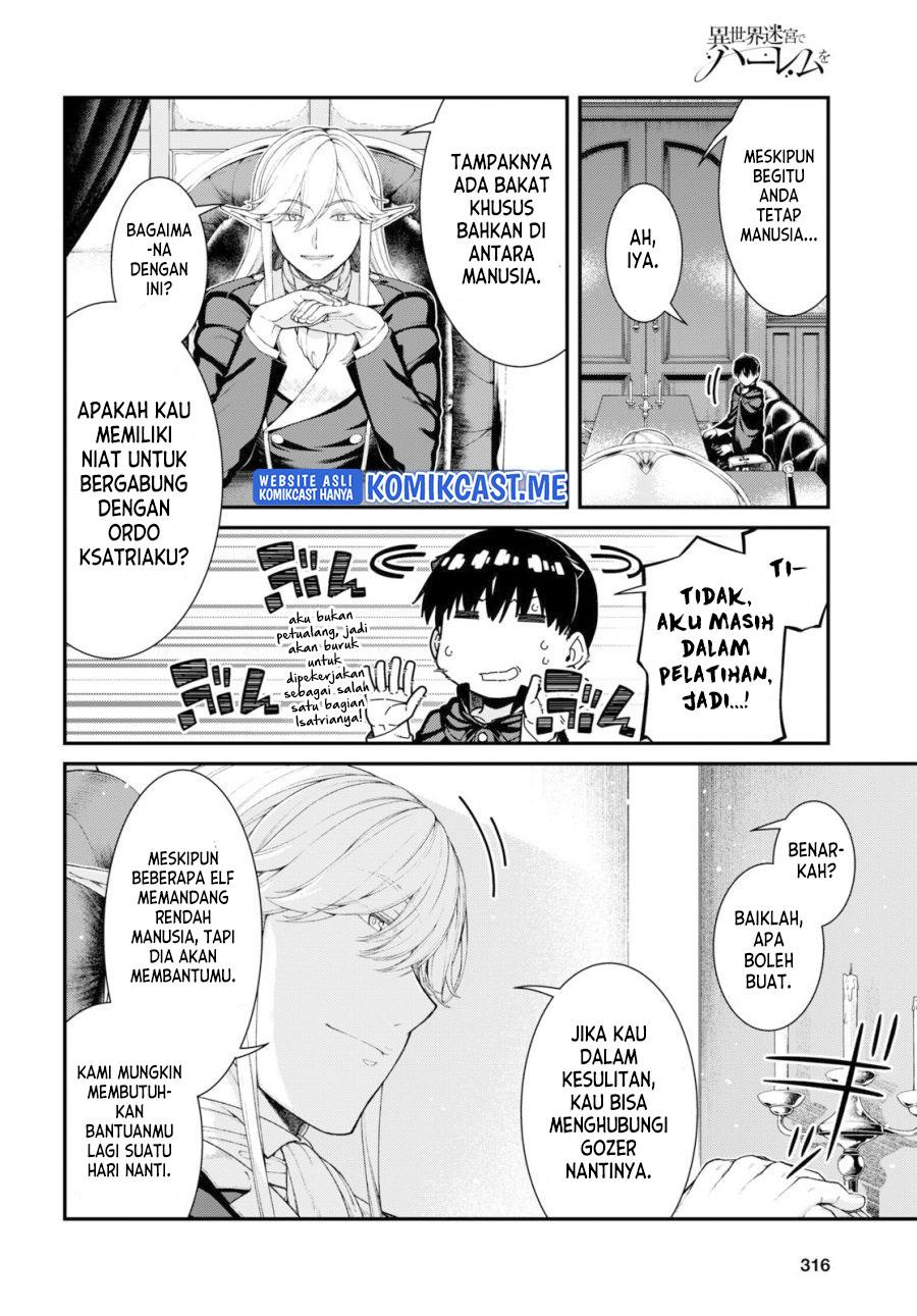 Isekai Meikyuu de Harem o Chap 64 - Next Chap 65