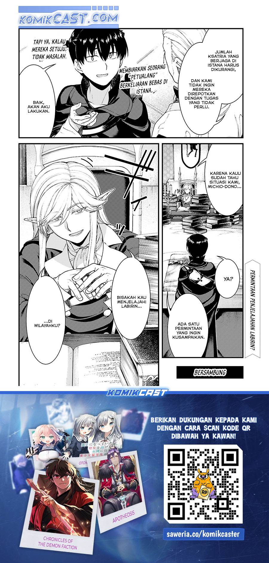 Isekai Meikyuu de Harem o Chap 87 - Next Chap 88